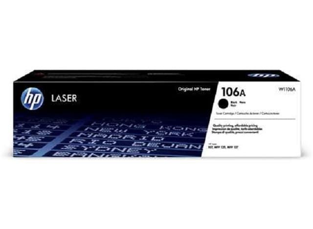 Tóner HP W1106a negro 1.000 copias - Imagen 1