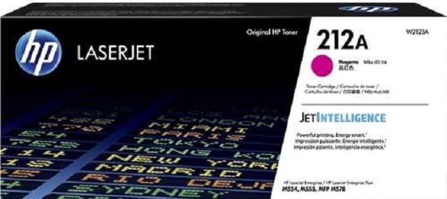Tóner HP W2123A (212A) magenta 4.500 copias - Imagen 1