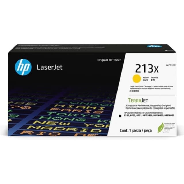 Tóner HP W2132X (213X) amarillo 6.000 copias - Imagen 1