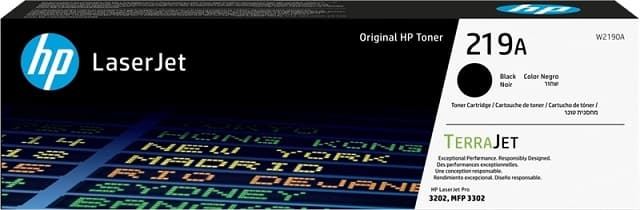 Tóner HP W2190A (219A) negro 1.300 copias - Imagen 1