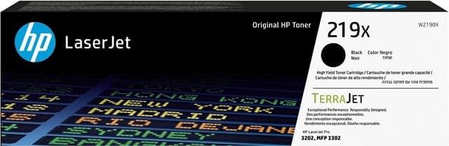 Tóner HP W2190X (219X) negro 3.200 copias - Imagen 1