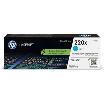 Tóner HP W2201X (220X) cian 5.500 copias - Imagen 1