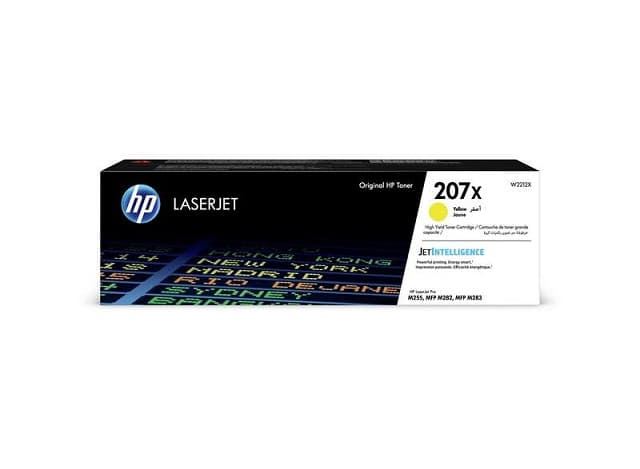 Tóner HP W2212X (207X) amarillo 2.450 copias - Imagen 1